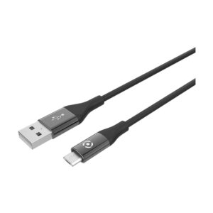 Celly Micro USB Strong 1.5m Black Καλώδιο USB
